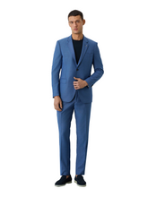 Slim Fit Birdeye Suit In Super Stretch